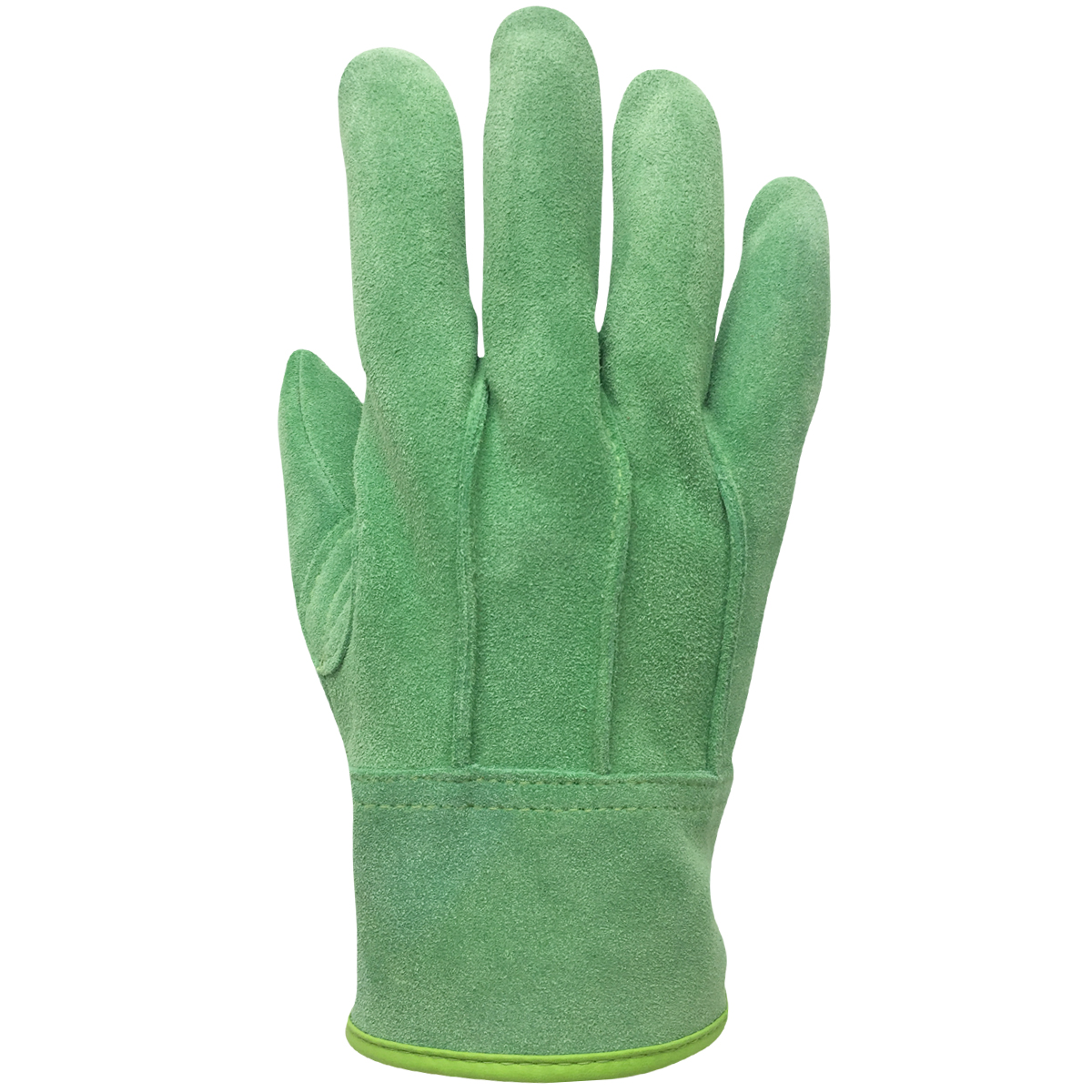 現場系女子 外縫い 内綿 グリーン AG2552 | ACE 作業用革手袋・作業用手袋のエース